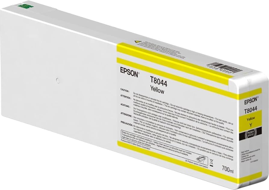 Epson T636400 Extra High Yield Yellow Pigment Ink Cartridge