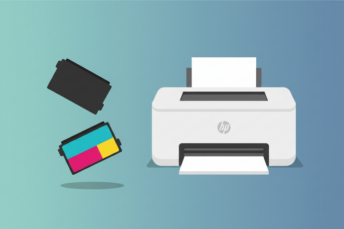 HP DeskJet 2652 ink cartridges - HP 63 black and tri-color