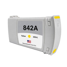 Load image into Gallery viewer, Remanufactured HP 842A Yellow PageWide XL Ink Cartridge 775 ml (C1Q48A) - alternate view