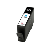 U.S. Remanufactured for HP 923 (4K0T0LN) Standard Yield Cyan OEM chip Ink Cartridge