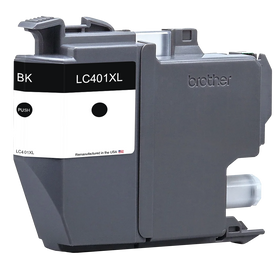 Remanufactured Brother LC401XL black ink cartridge for the MFC-J1170DW