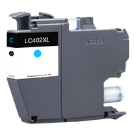 U.S. Remanufactured for Brother LC402XLC High Yield Cyan Ink Cartridge