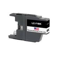 U.S. Remanufactured for Brother LC71 Black Ink Cartridge