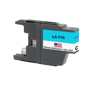 U.S. Remanufactured for Brother LC71 Cyan