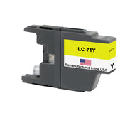 U.S. Remanufactured for Brother LC71 Yellow
