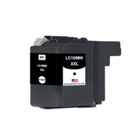 U.S. Remanufactured for Brother LC109XXLBK Super High Yield Black Ink Cartridge