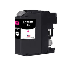 Load image into Gallery viewer, Remanufactured Brother LC203XL Ink Cartridges 4-Pack - magenta cartridge