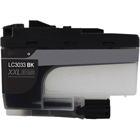 Remanufactured Brother LC3033 super high-yield black ink cartridge for the MFC-J805DW