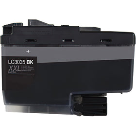 Remanufactured Brother LC3035 ultra high-yield black ink cartridge for the MFC-J805DW