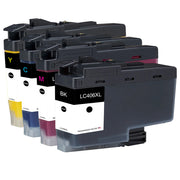 Remanufactured for Brother LC406XL Ink Cartridges – BCMY High-Yield 4-Pack