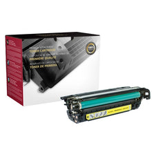 Load image into Gallery viewer, Toner cartridge for HP 654A Yellow (CF332A), shown with retail box