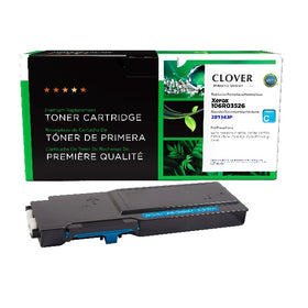 Compatible Xerox 106R03526 extra-high-capacity cyan toner cartridge for the VersaLink C405