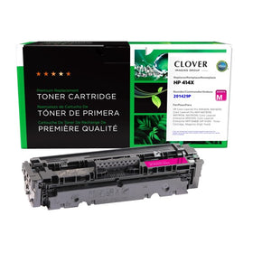 Compatible HP 414X high-yield magenta toner cartridge W2023X with chip for the M479fdw