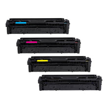Load image into Gallery viewer, Compatible Canon 054H toner cartridge – 4-pack: black, cyan, magenta, yellow