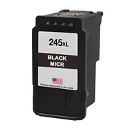 U.S. Remanufactured for Canon PG-245XL Black MICR High Yield Ink Cartridge