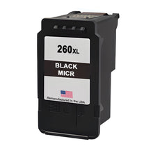 Load image into Gallery viewer, U.S. Remanufactured for Canon PG-260XL Black MICR Ink Cartridge