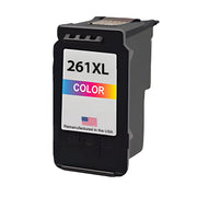 Remanufactured for Canon CL-261XL Tri-Color Ink Cartridge (3724C001) – High-Yield