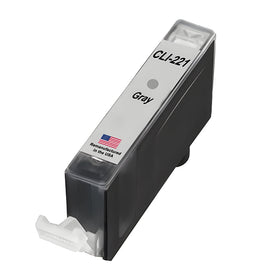 Remanufactured Canon CLI-221 gray ink tank 2950B001 for the Canon PIXMA MP980