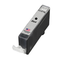 U.S. Remanufactured for Canon CLI-271XL Black Ink Cartridge