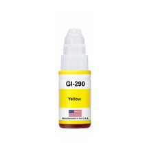 Load image into Gallery viewer, Compatible Canon GI-290 MegaTank Ink Bottles 4-Pack - yellow bottle