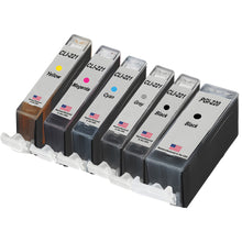 Load image into Gallery viewer, Remanufactured for Canon PGI-220 Black / CLI-221 5 Color Combo 6 Pack
