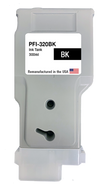 U.S. Remanufactured for Canon PFI-320BK 300ml Black Ink Cartridge