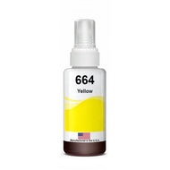 Replacement Ink Bottle for Epson 664 Yellow T664420-S