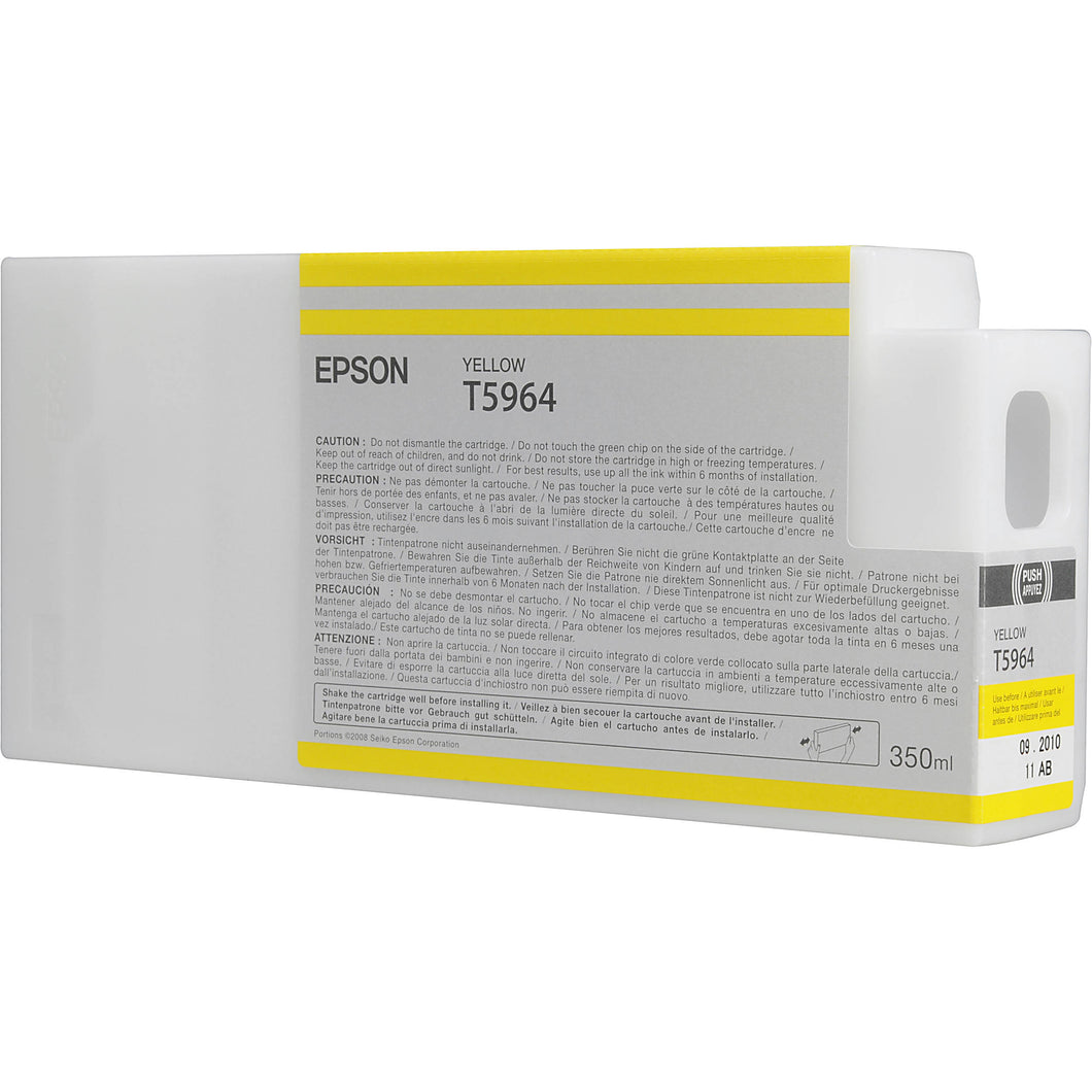 Epson T596400 Yellow Ink Cartridge (pigment)