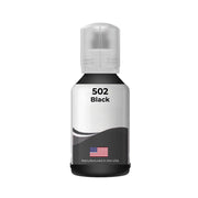 Epson 502 Black EcoTank Ink Bottle (T502120-S) – 140 ml Compatible