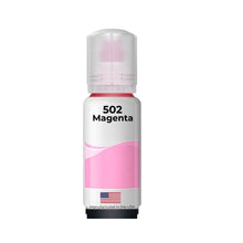 Load image into Gallery viewer, Compatible Epson 502 EcoTank ink bottles 4-pack - magenta bottle