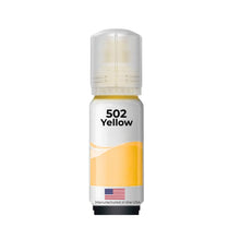 Load image into Gallery viewer, Compatible Epson 502 EcoTank Ink Bottles 4-pack - yellow bottle