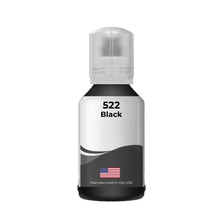 Load image into Gallery viewer, Epson 522 EcoTank Ink Bottles (T522120/T522220/T522320/T522420) - black bottle