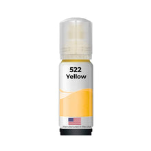 Load image into Gallery viewer, Compatible Epson 522 EcoTank Ink Bottles 4-pack - yellow bottle