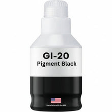 Load image into Gallery viewer, Compatible Canon GI-20 MegaTank Ink Bottles 4-Pack - black bottle