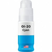 Canon GI-20 Cyan MegaTank Ink Bottle (3394C001) – 70 ml Compatible