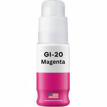 Load image into Gallery viewer, Compatible Canon GI-20 MegaTank Ink Bottles 4-Pack - magenta bottle