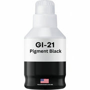Canon GI-21 Pigment Black MegaTank Ink Bottle (4526C001) – 170 ml Compatible