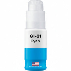 Compatible Canon GI-21 cyan ink bottle 70 ml for the PIXMA G3260