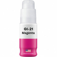 Load image into Gallery viewer, Compatible Canon GI-21 MegaTank Ink Bottles 4-Pack - magenta bottle