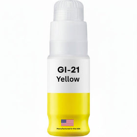 Compatible Canon GI-21 yellow ink bottle 70 ml for the PIXMA G3260