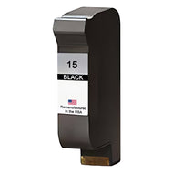 U.S. Remanufactured for HP 15 (C6615AN) Black Ink Cartridge
