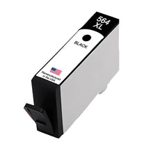Load image into Gallery viewer, Remanufactured HP 564XL Black + Cyan/Magenta/Yellow 4-Pack - black cartridge