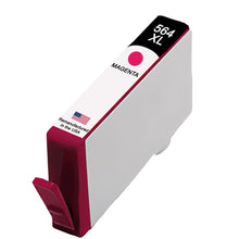 Load image into Gallery viewer, Remanufactured HP 564XL Black + Cyan/Magenta/Yellow 4-Pack - magenta cartridge