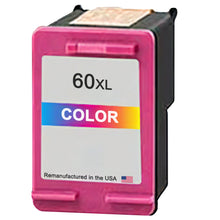 Load image into Gallery viewer, Remanufactured HP 60XL Tri-Color Ink Cartridge (CC644WN) - alternate view