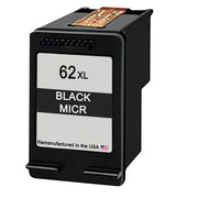Remanufactured for HP 62XL Black MICR Ink Cartridge (C2P05AN) – for Check Printing