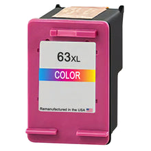 Load image into Gallery viewer, Remanufactured HP 63XL ink cartridge – tri-color (F6U63AN)