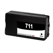 Remanufactured for HP 711XL Black Ink Cartridge 80 ml (CZ133A) – OEM Chip