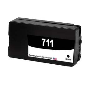 Remanufactured HP 711XL 80 ml black ink cartridge CZ133A for the DesignJet T520