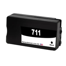 Load image into Gallery viewer, Remanufactured HP 711XL Black + 711 Cyan/Magenta/Yellow Combo Pack - HP 711 black cartridge