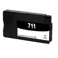 U.S. Remanufactured for HP 711 29-ml (CZ130A) Cyan Ink Cartridge OEM Chip